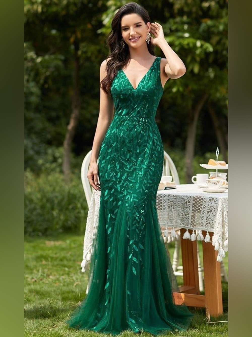 NWT Ever Pretty ORIEL Fishtail dress